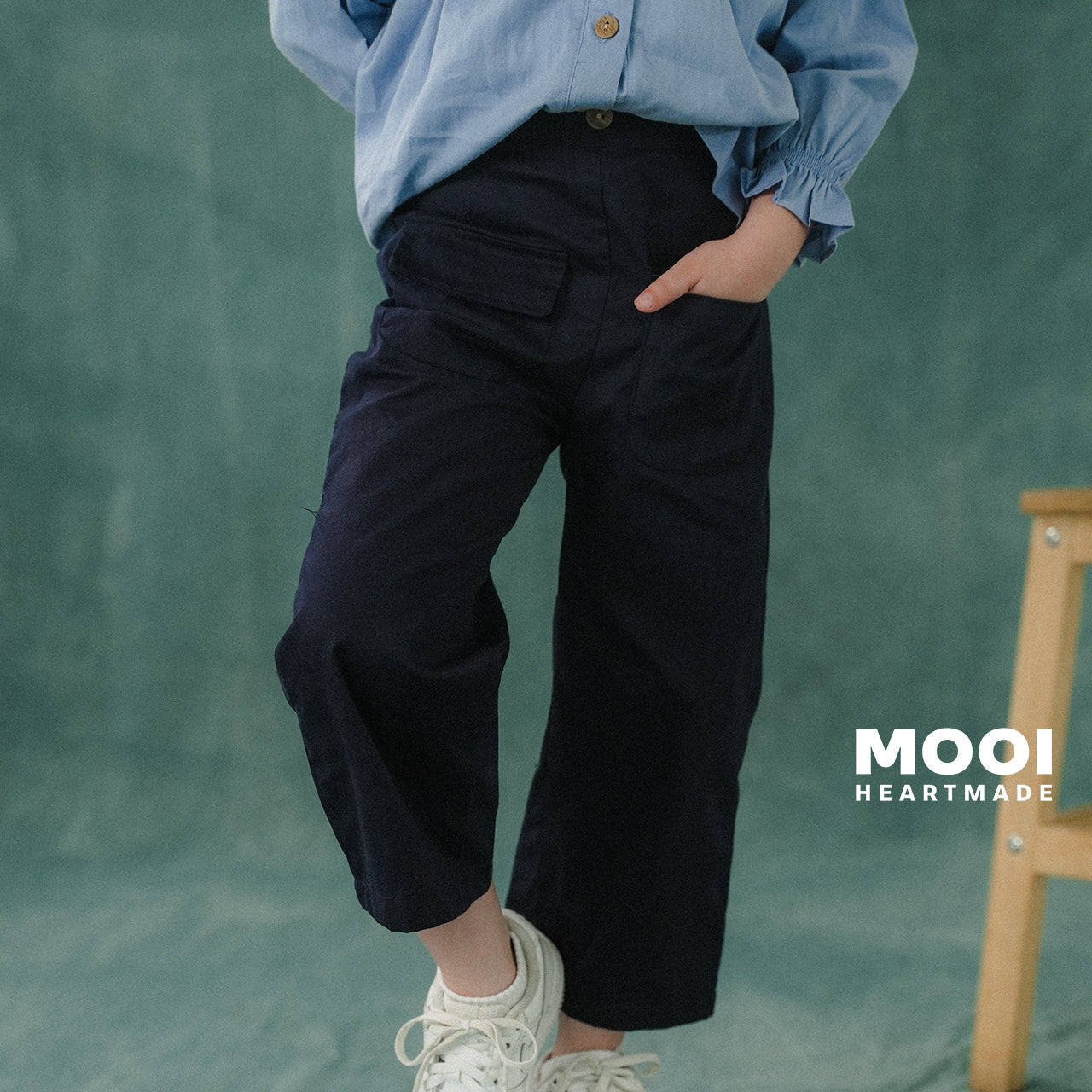 Mooi Celana Panjang Anak Perempuan Everly Pocket Pants