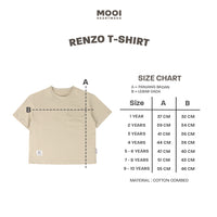 Mooi Kaos Anak Laki-Laki Renzo T-Shirt Tee