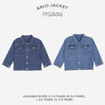Mooi Jaket Jeans Anak Arlo Denim Jacket