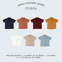 Mooi Kemeja Anak Laki-laki Arka Pocket Shirt V1