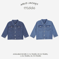 Mooi Jaket Jeans Anak Arlo Denim Jacket
