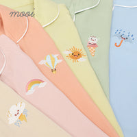 Mooi Piyama Panjang Anak Baju Tidur Anak Long Pajamas