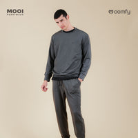 Mooi Sweater Dewasa Unisex Comfy Sweater Basic Adult