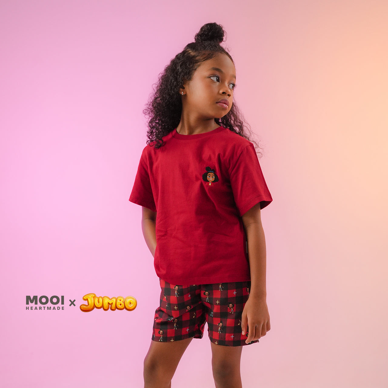 Mooi x Jumbo Setelan Anak T-Shirt Playset