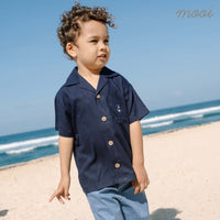 Mooi Kemeja Anak Laki-laki Arka Pocket Shirt V1
