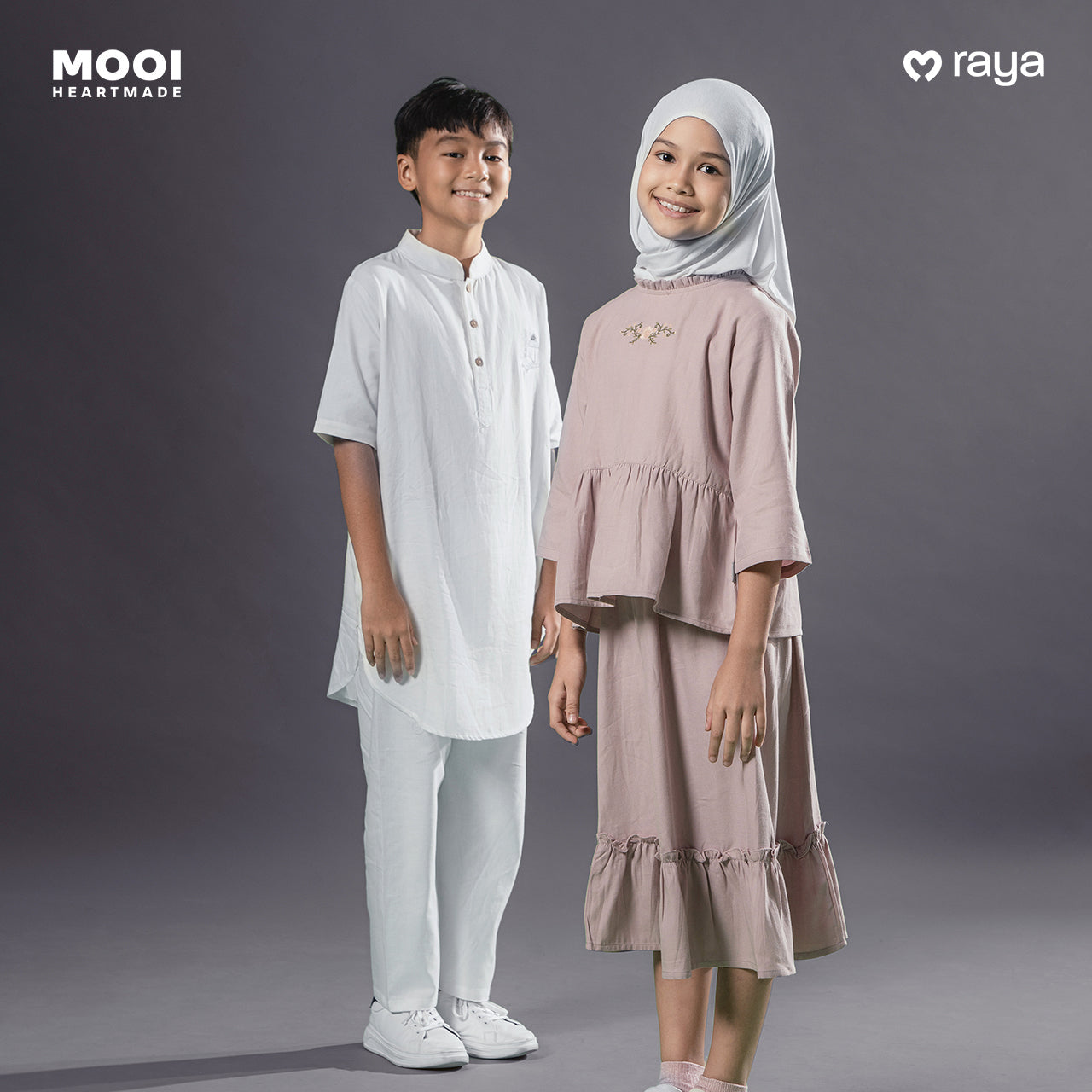 Mooi Hijab Instant Anak Jilbab Anak Perempuan