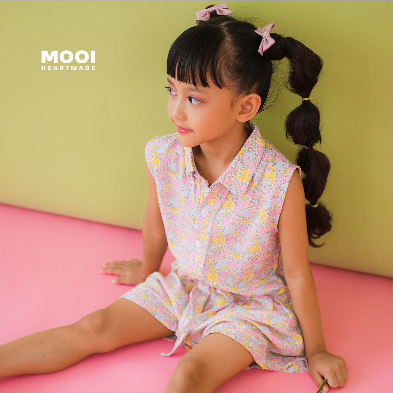 Mooi Setelan Anak Perempuan Monica Set