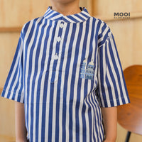 Mooi Rafka Striped Koko Set Setelan Koko Anak