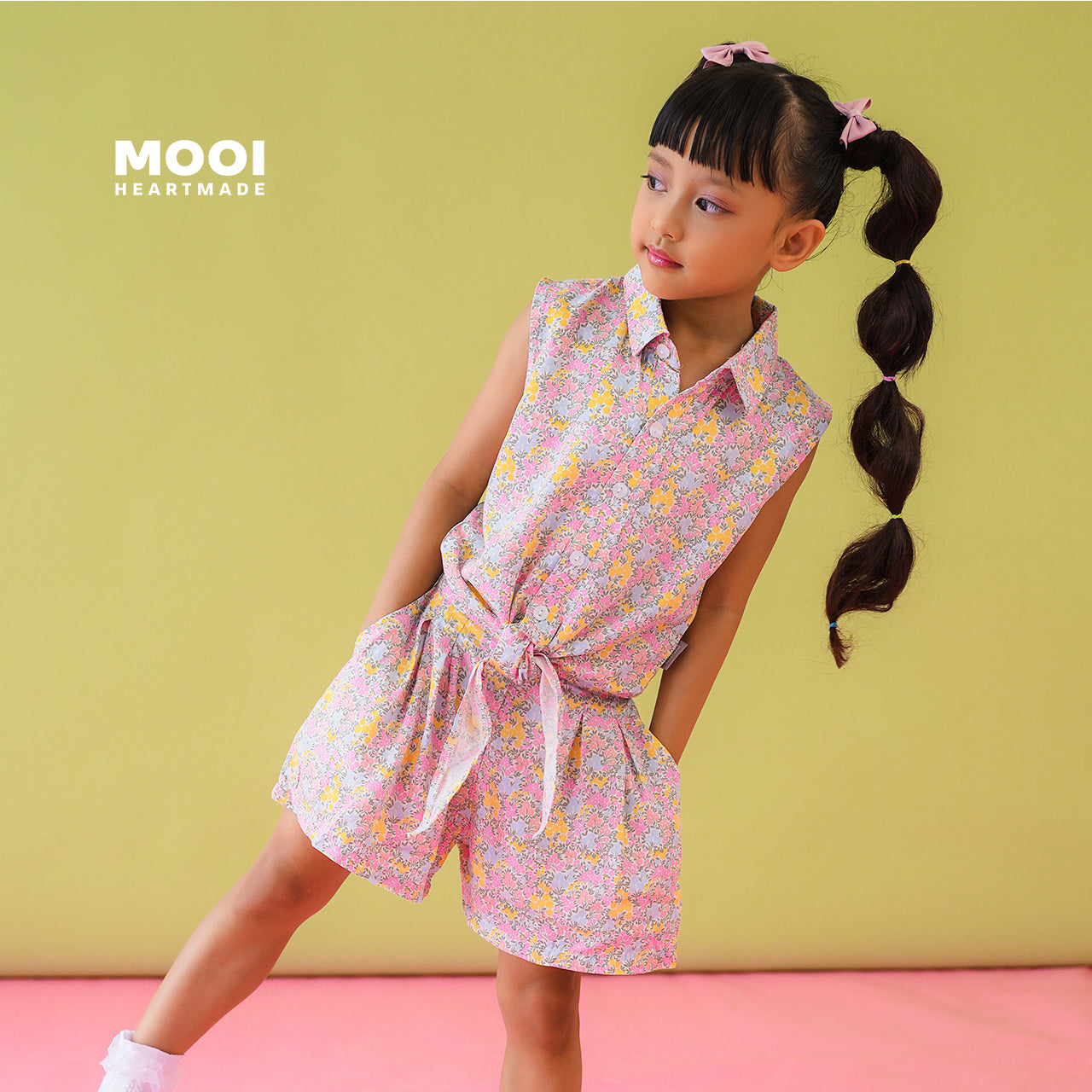 Mooi Setelan Anak Perempuan Monica Set