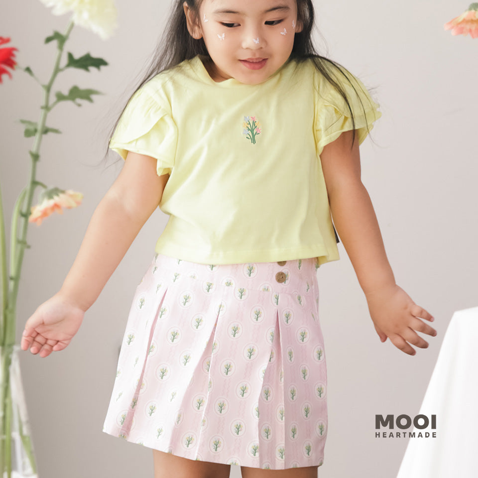 Mooi Setelan Anak Perempuan Ella Skort Set