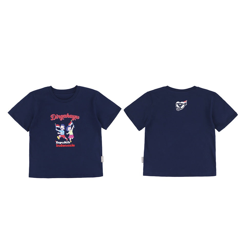 Mooi x Hari Merdeka Kaos Kemerdekaan Anak T-shirt Anak Dirgahayu Indonesia