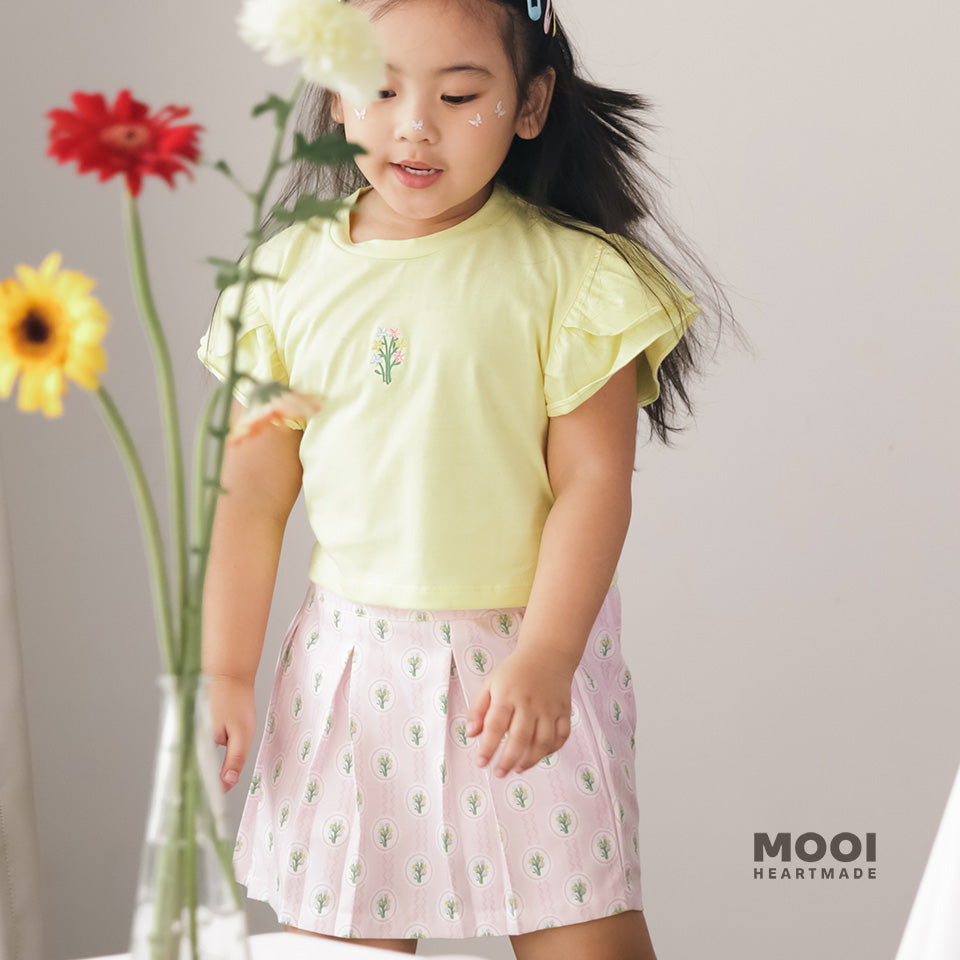 Mooi Setelan Anak Perempuan Ella Skort Set