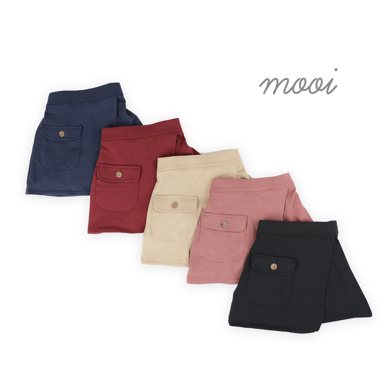 Mooi Rok Celana Skort Anak Perempuan Iva Skort Pants