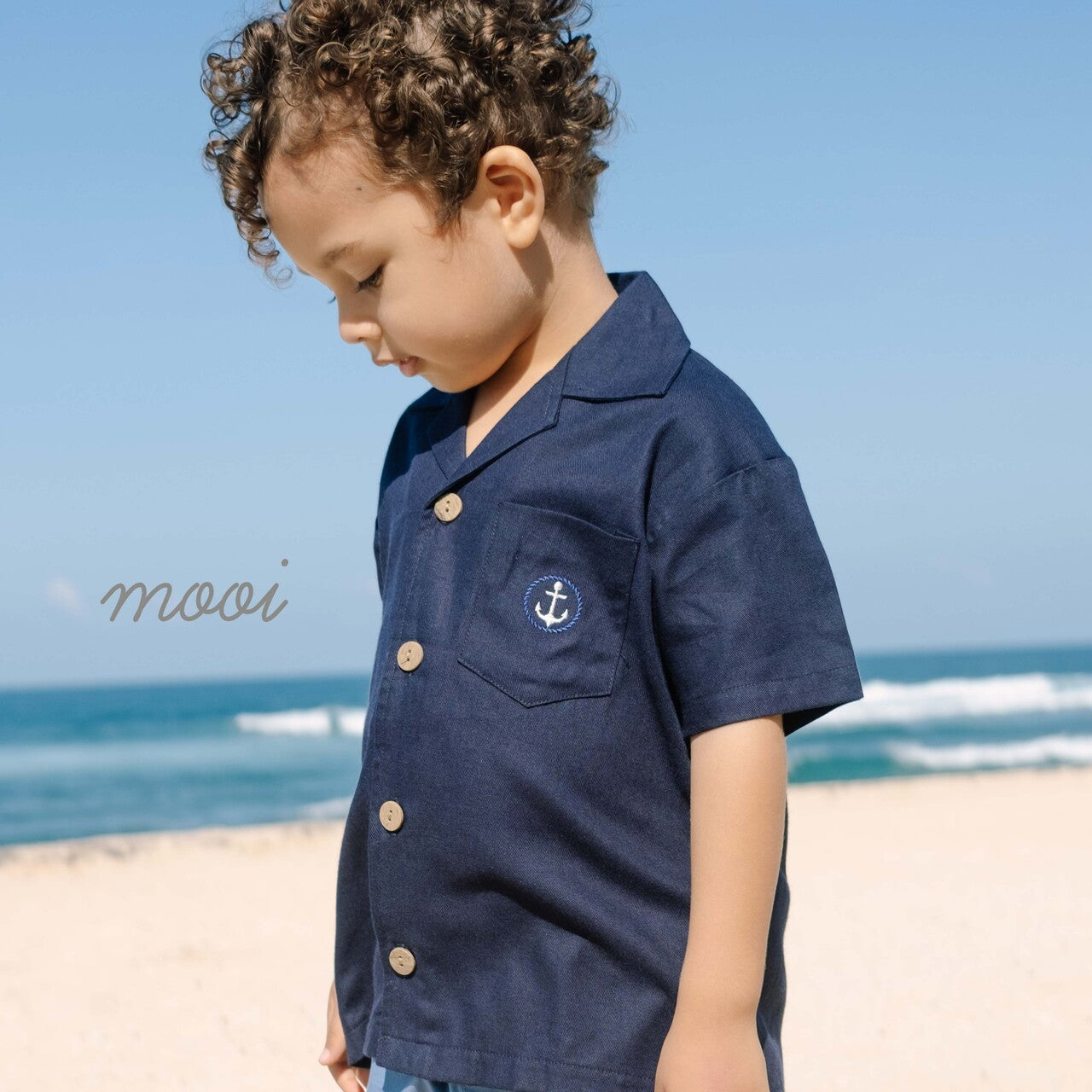 Mooi Kemeja Anak Laki-laki Arka Pocket Shirt V1
