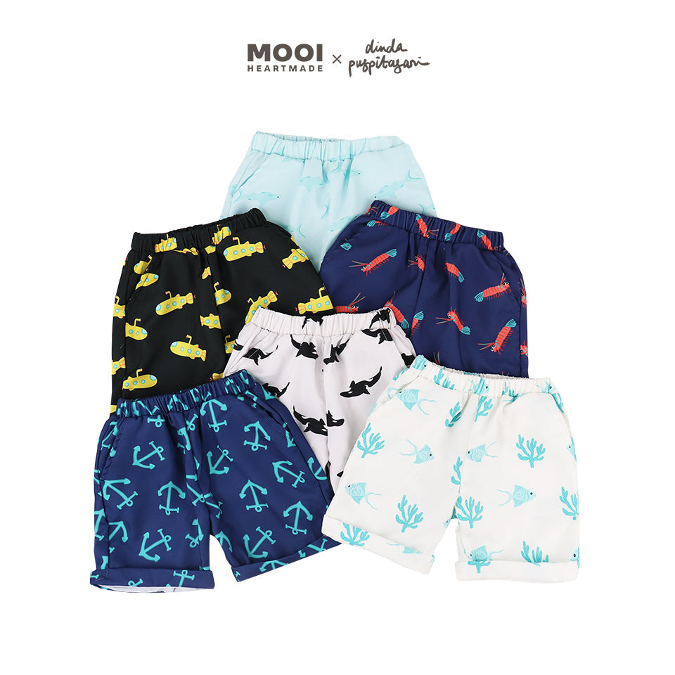 Mooi X Dinda Puspitasari Setelan Anak Kio Graphic Tee Set