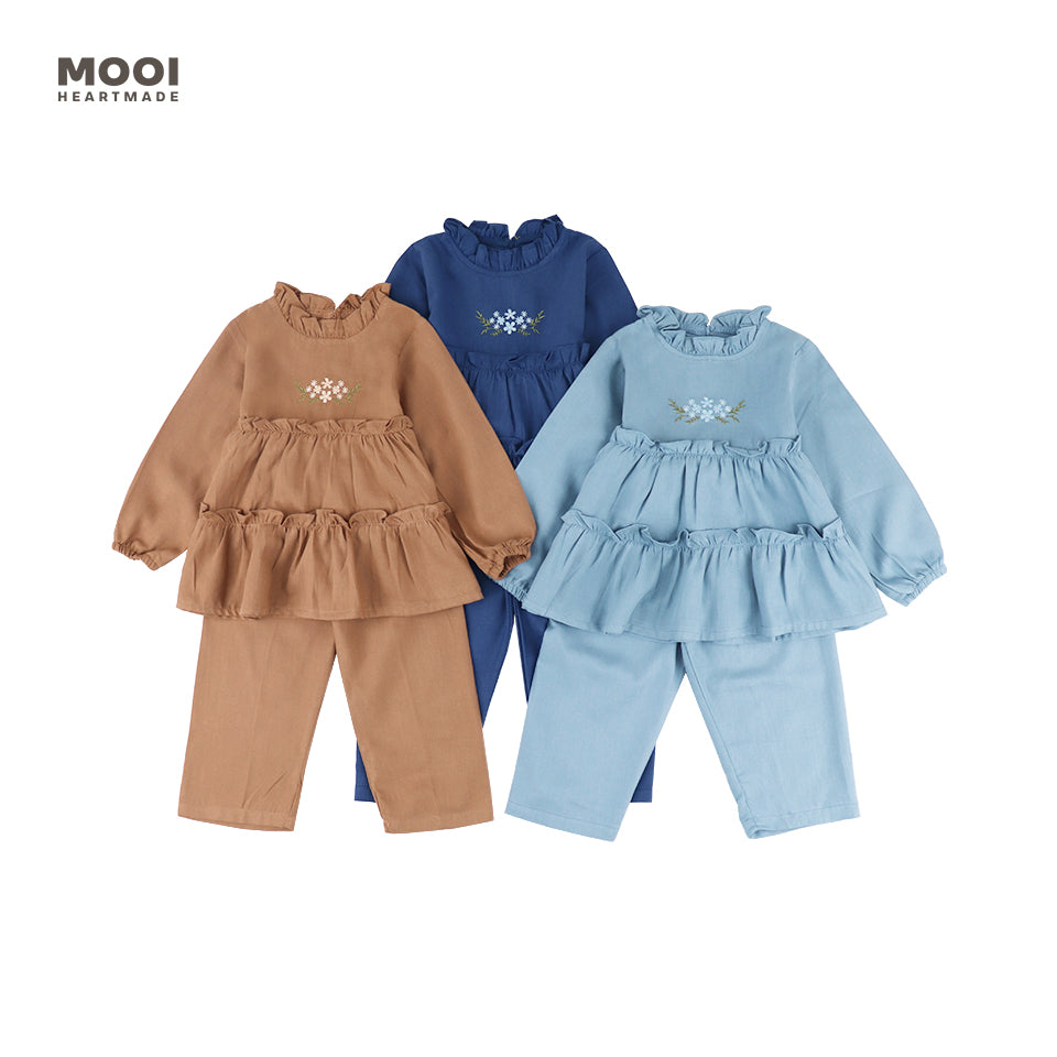 Mooi Setelan Anak Perempuan Raya Collection Maira Tunik Set