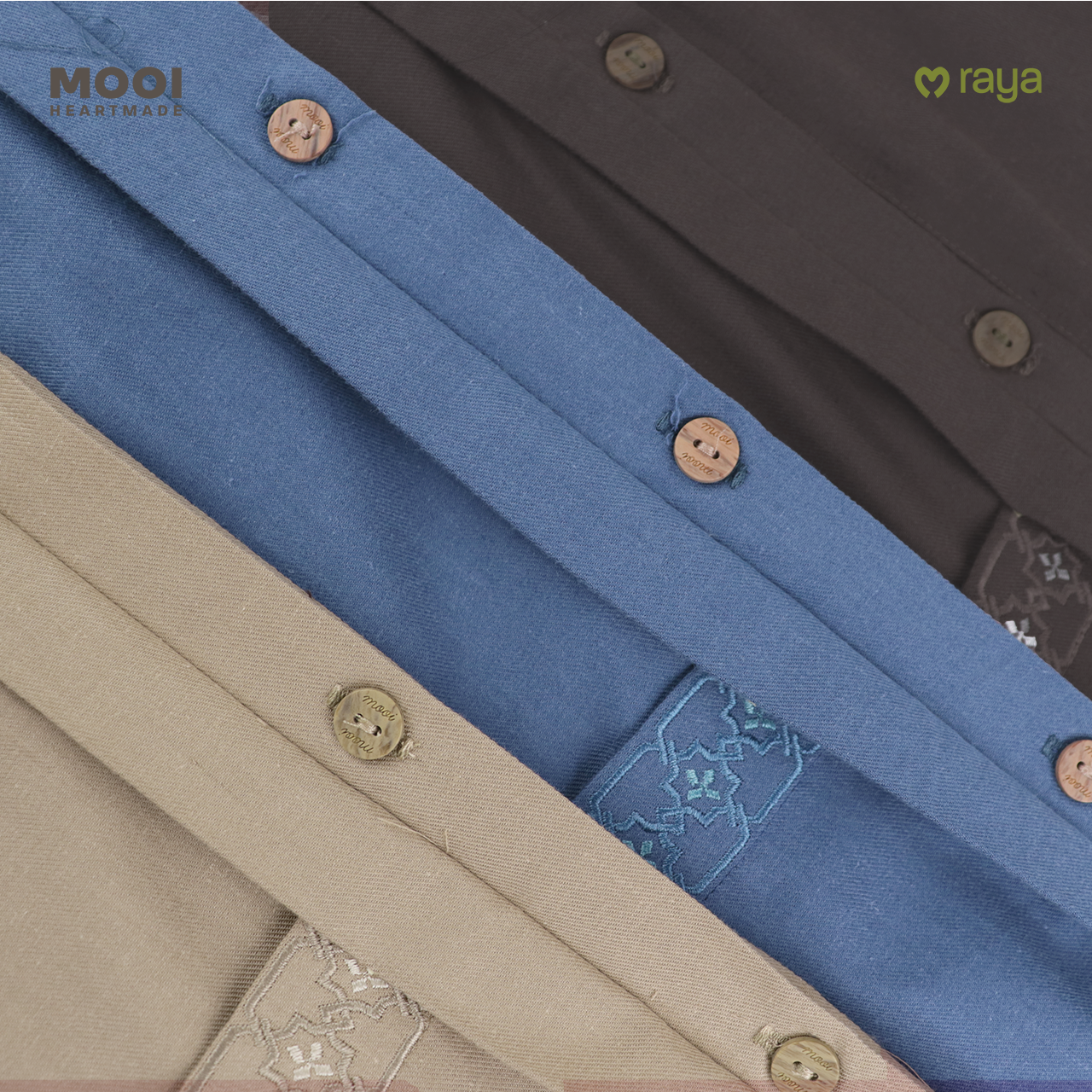 Mooi Atasan Pria Kemeja Pria Raya Collection Gaffi Koko