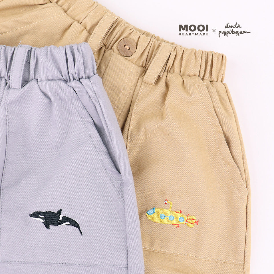 Mooi X Dinda Puspitasari Celana Pendek Anak Bhre Short Pants Kids