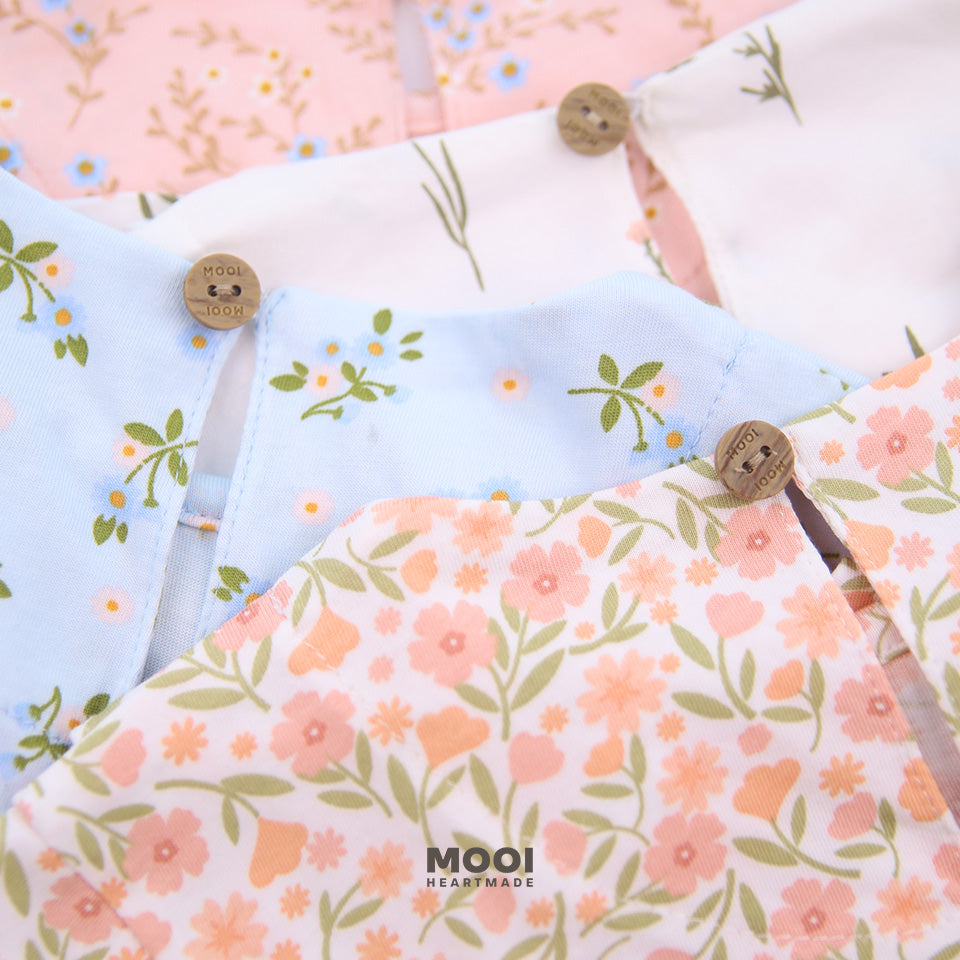 Mooi Atasan Anak Perempuan Erica Ruffle Top