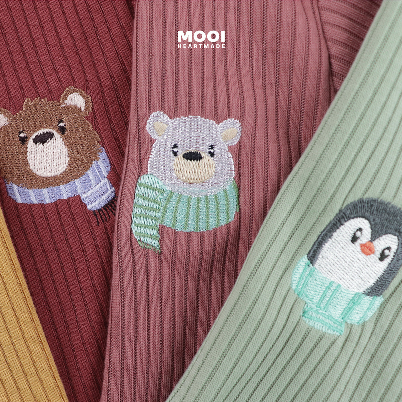 Mooi Atasan Anak Turtle Neck Top V1