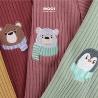 Mooi Atasan Anak Turtle Neck Top V1