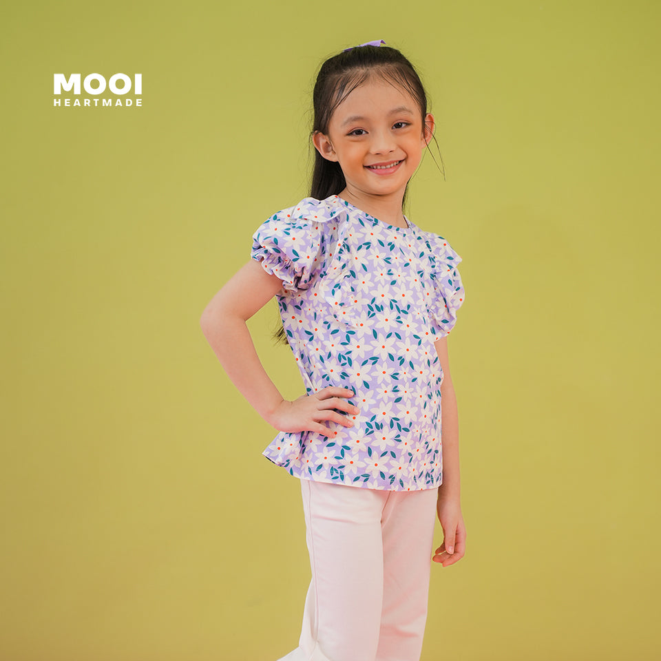 Mooi Atasan Anak Perempuan Natalie Top