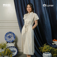 Mooi Dress Dewasa Lunar Collection Lian Hua Cheongsam Dress Adult