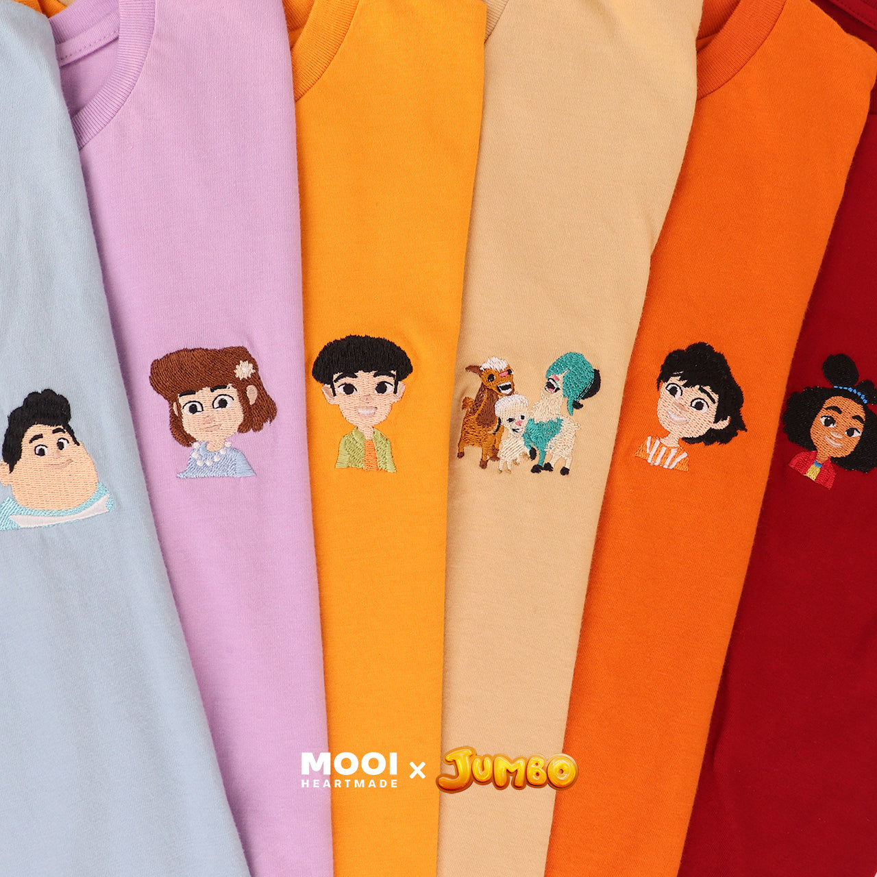 Mooi x Jumbo Setelan Anak T-Shirt Playset