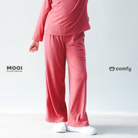 Mooi Celana Panjang Anak Perempuan Comfy Rib Long Wide Pants