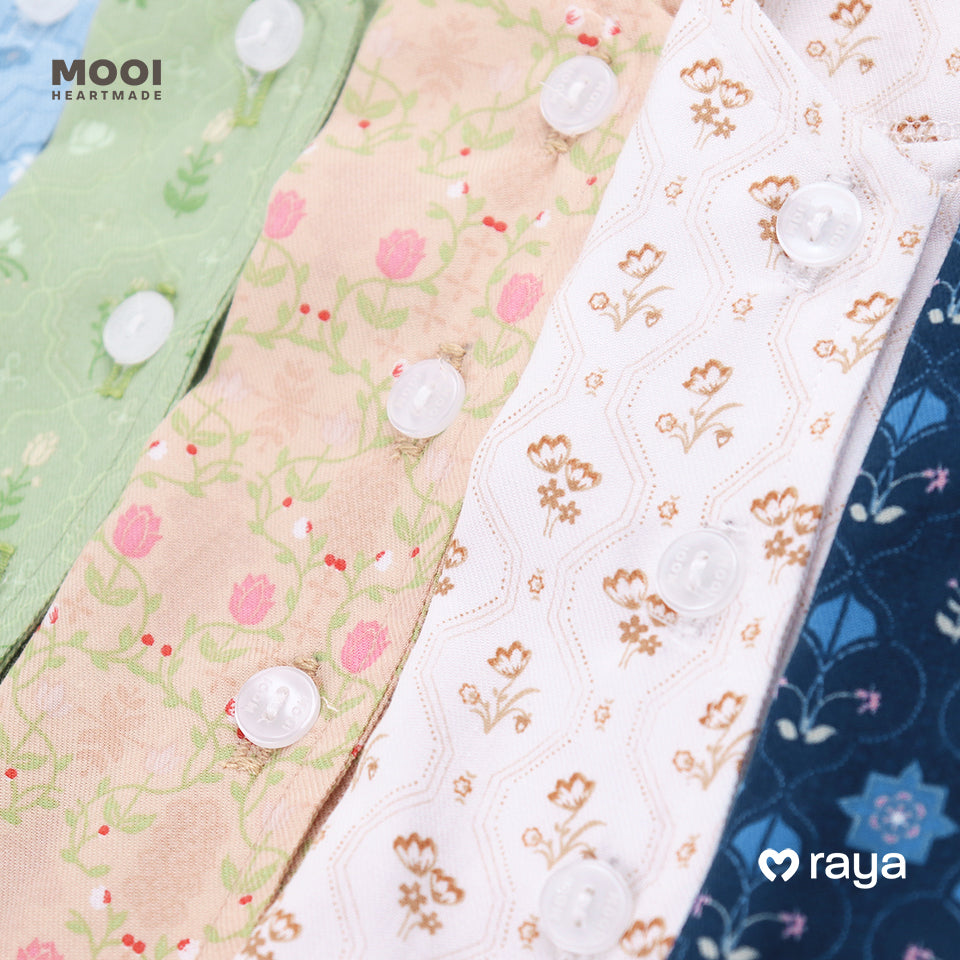 Mooi Setelan Anak Perempuan Raya Collection Hasya Tunic Set