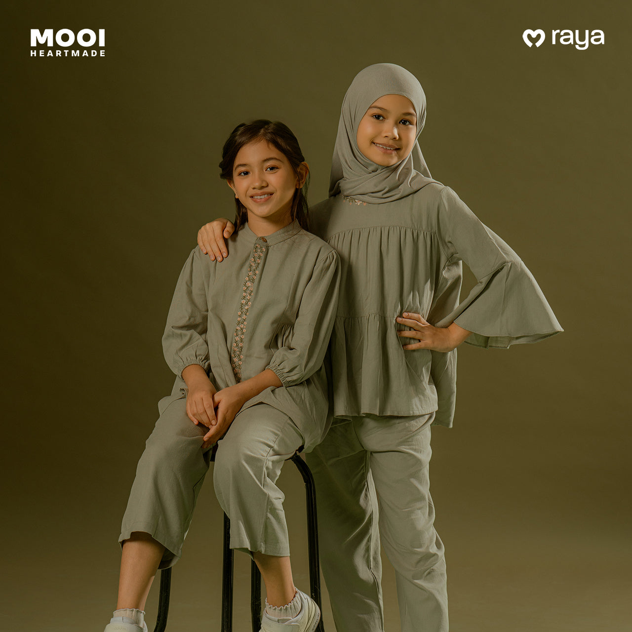 Mooi Pashmina Jilbab Instan Anak Hijab Anak