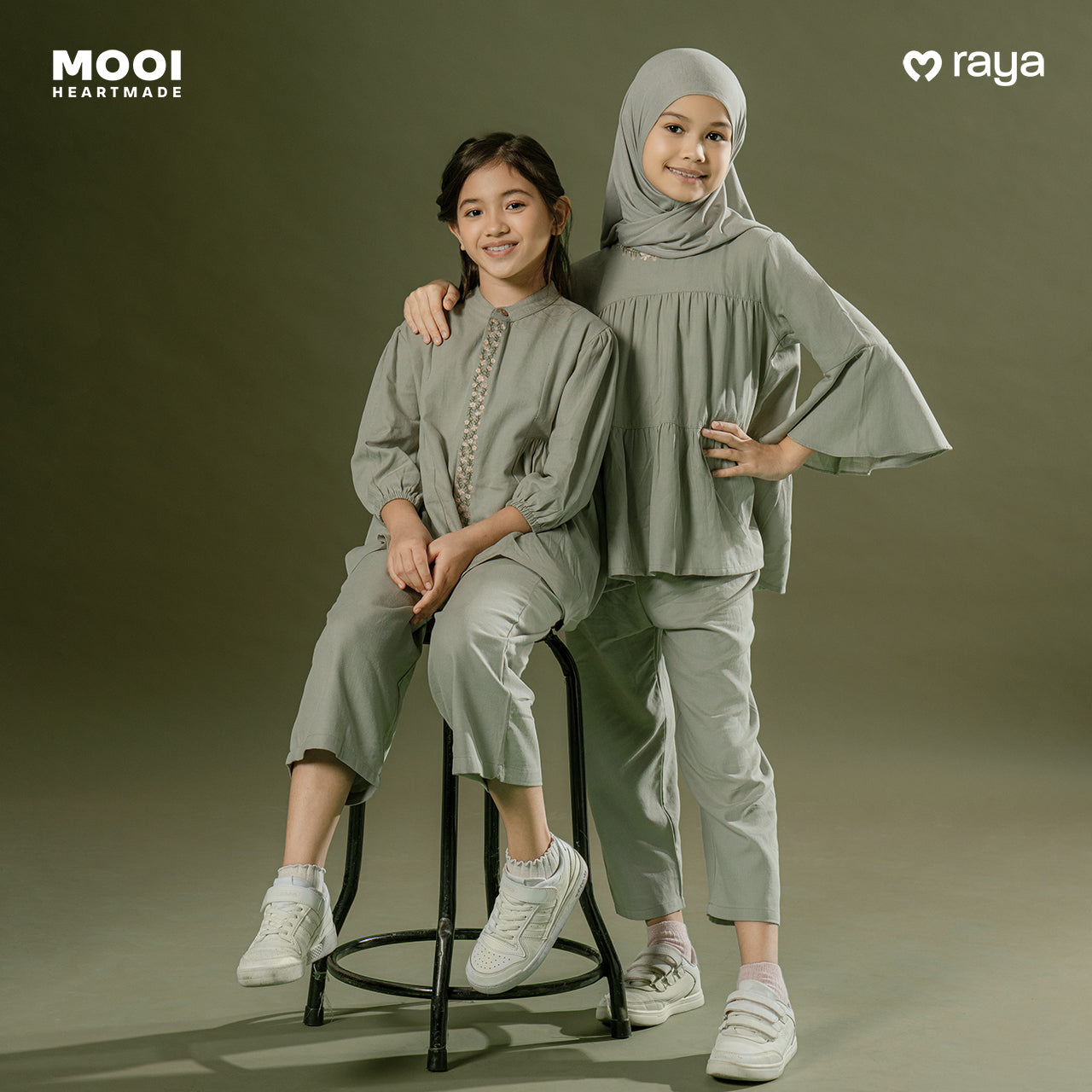 Mooi Hijab Instant Anak Jilbab Anak Perempuan