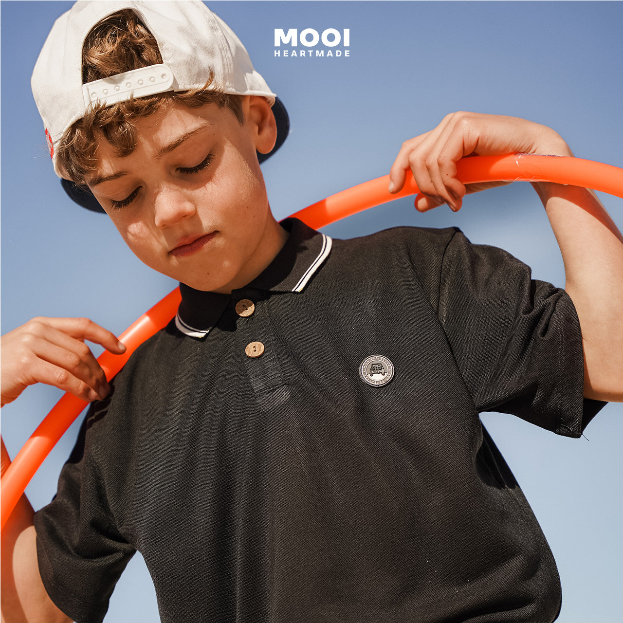 Mooi Kemeja Anak Laki-Laki Polo Shirt V1