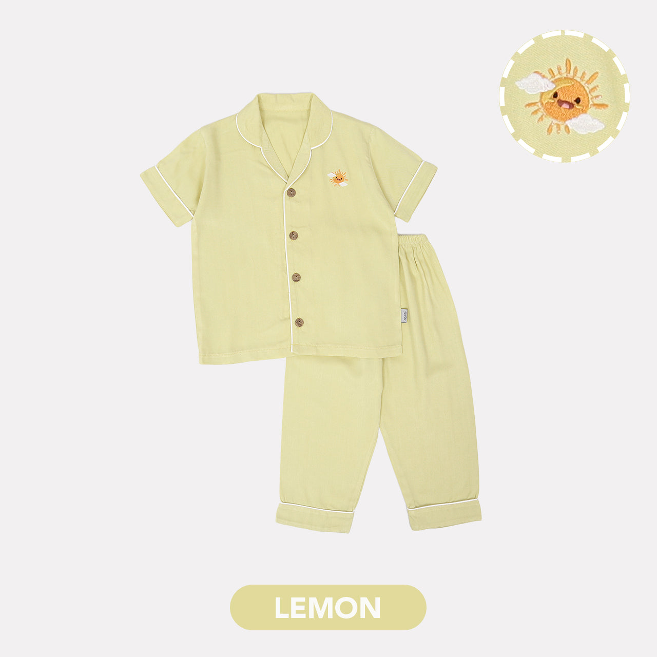 Mooi Piyama Anak Baju Tidur Anak Short Pajamas V1