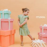 Mooi Setelan Anak Perempuan Narumi Ruffle Set