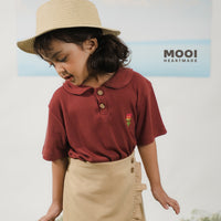 Mooi Atasan Anak Perempuan Laura Rib Top
