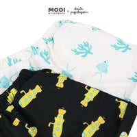Mooi X Dinda Puspitasari Setelan Anak Kio Graphic Tee Set
