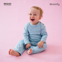 Mooi Setelan Piyama Bayi Comfy Baby Basic Pajamas
