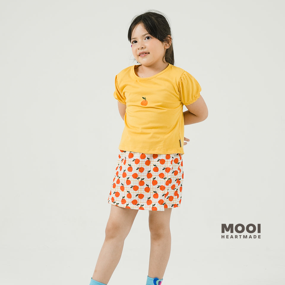 Mooi Setelan Anak Perempuan Alena Skort Set
