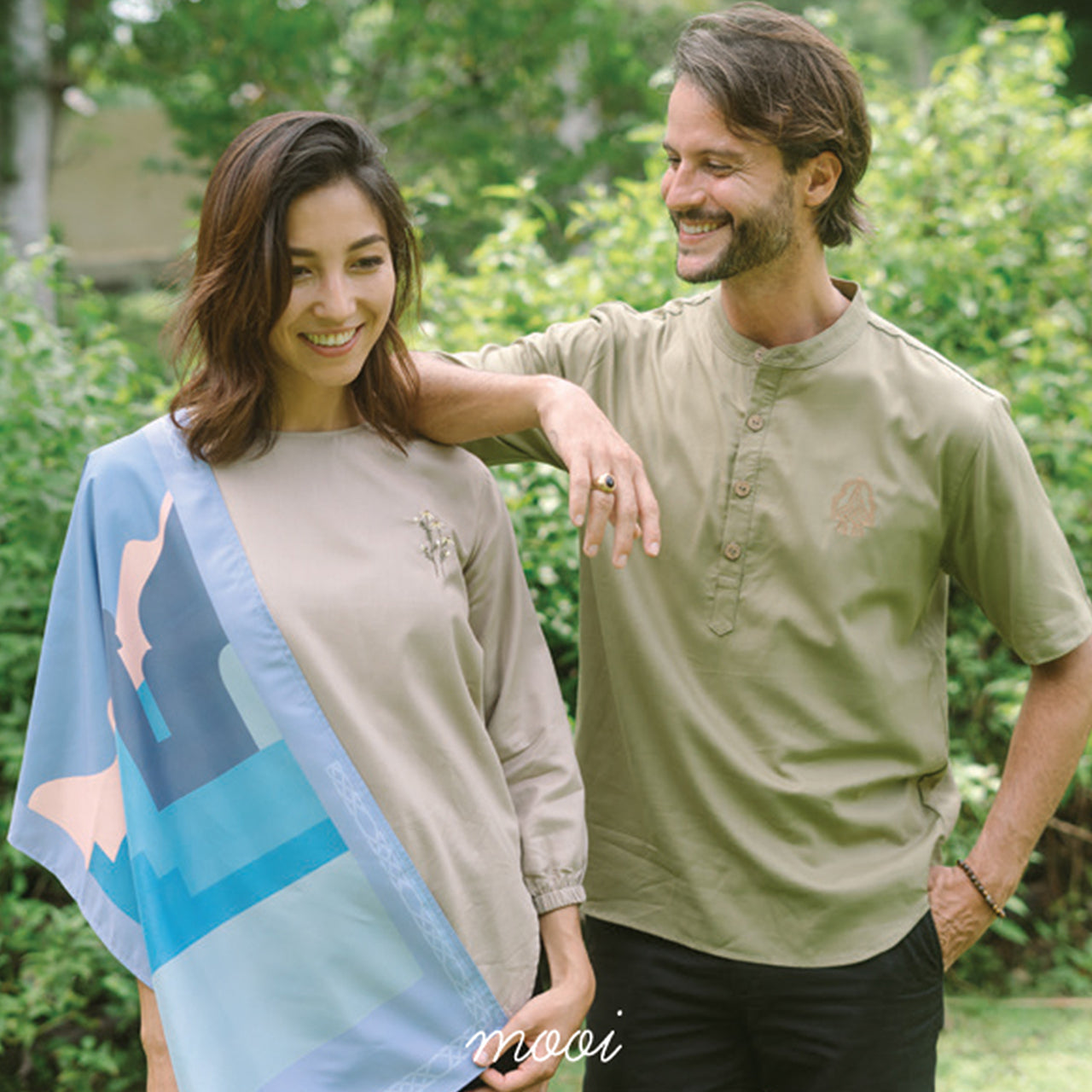 Mooi Atasan Pria Kemeja Pria Raya Collection Karim Koko V1