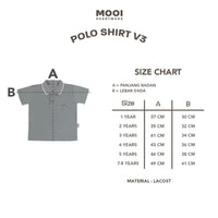 Mooi Kemeja Anak Laki-Laki Polo Shirt V1