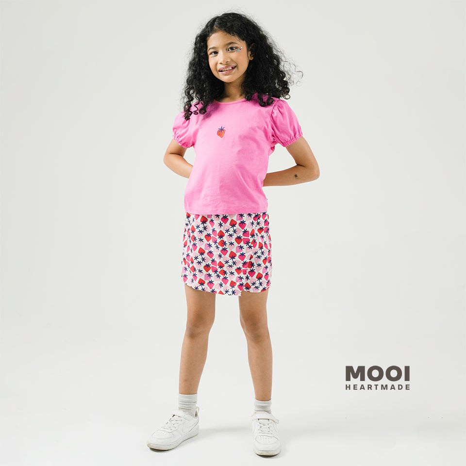 Mooi Setelan Anak Perempuan Alena Skort Set
