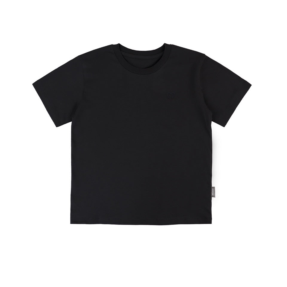 Mooi Kaos Anak Unisex Laki Laki Perempuan Comfy T-Shirt Basic Kids