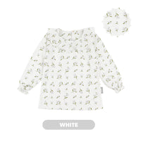 Mooi Atasan Anak Perempuan Erica Ruffle Top