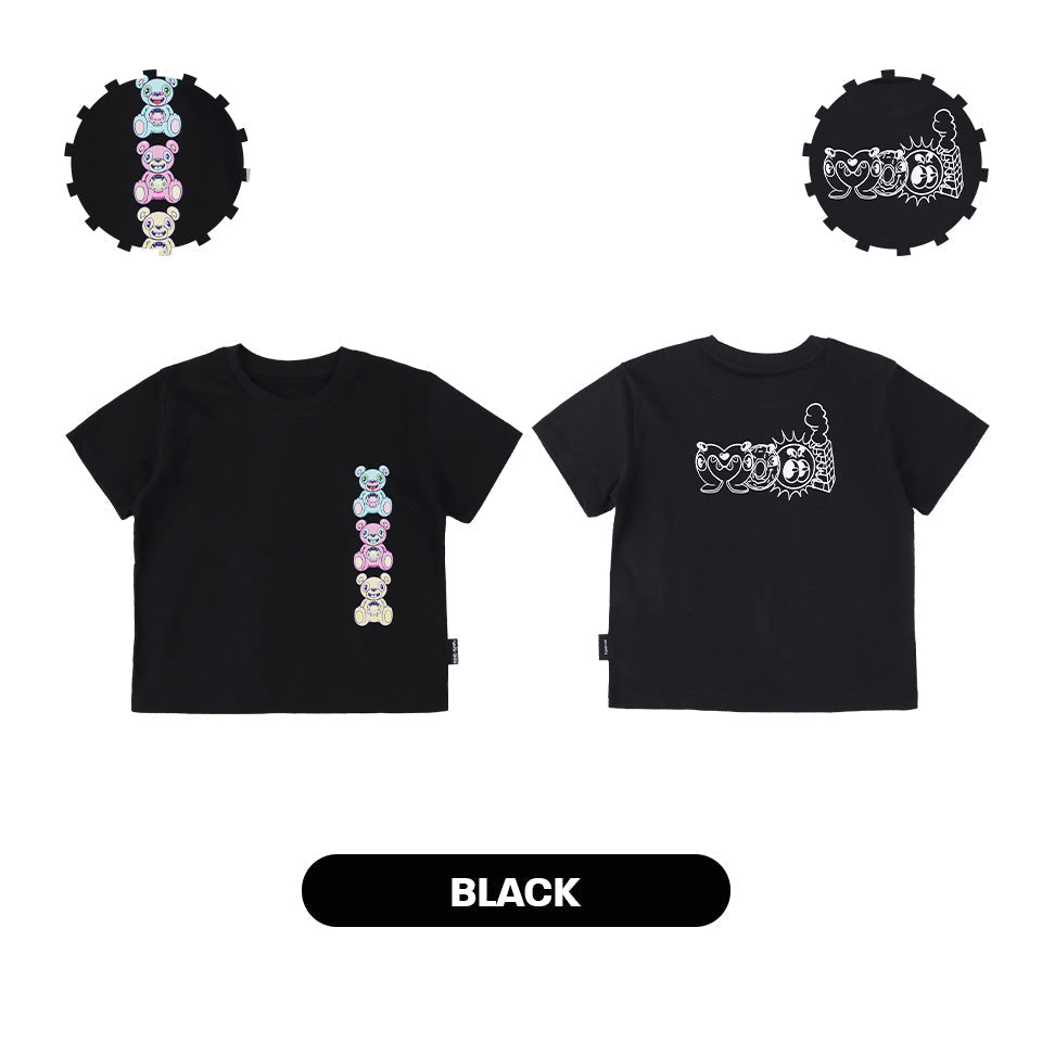 Mooi X Muklay Kaos Anak Unisex Graphic Tee Kids