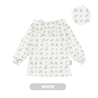 Mooi Atasan Anak Perempuan Erica Ruffle Top