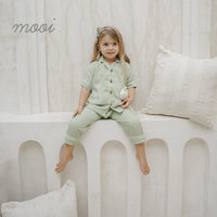 Mooi Piyama Anak Baju Tidur Anak Short Pajamas V1