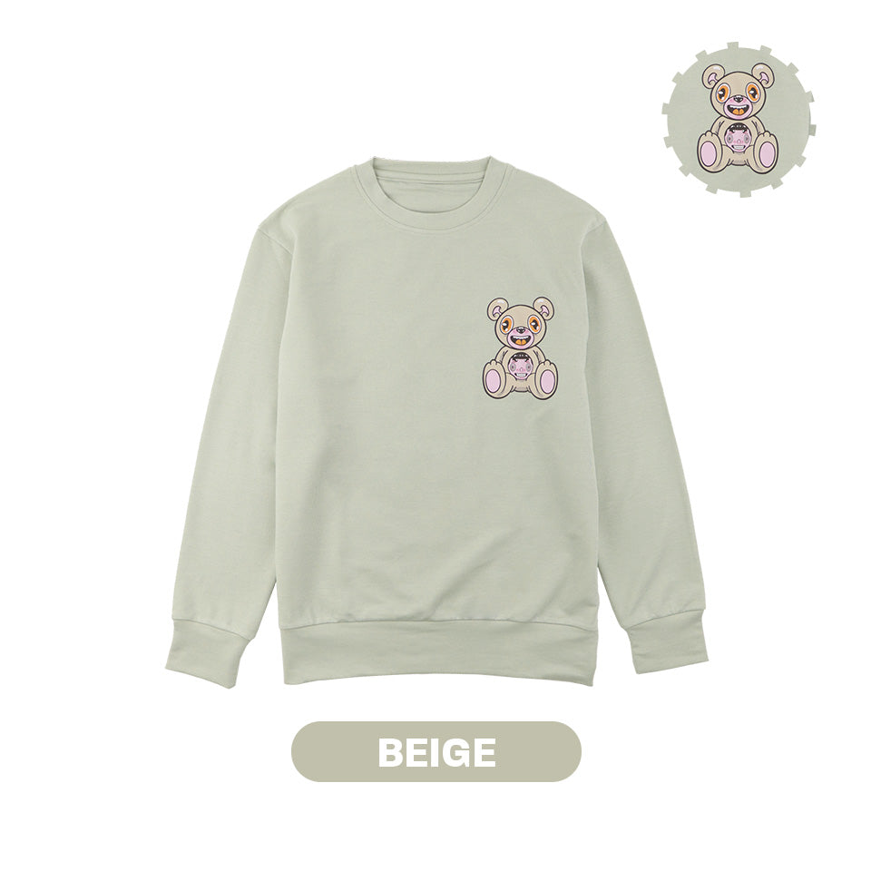 Mooi X Muklay Sweater Dewasa Unisex Sweater Basic Adult