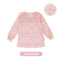 Mooi Atasan Anak Perempuan Erica Ruffle Top