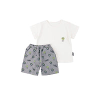 Mooi X Muklay Setelan Anak Pocket Tee Set